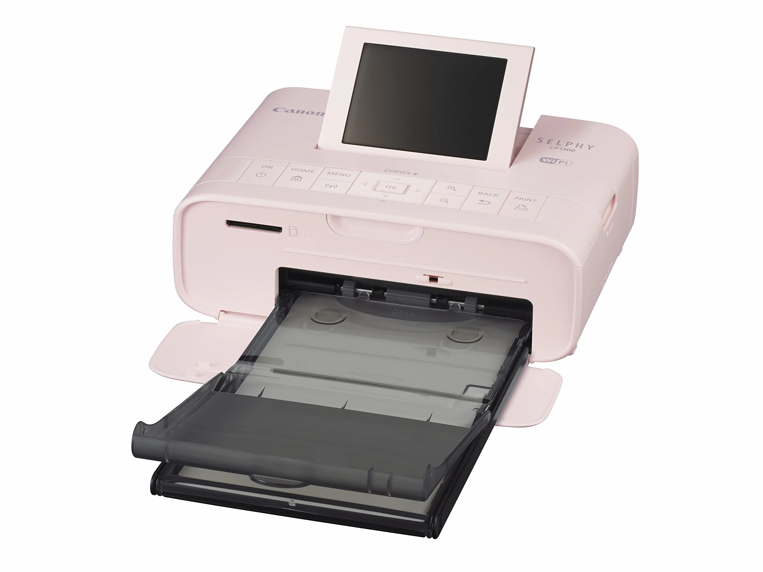 Canon SELPHY CP1300 Compact Photo Printer - Pink
