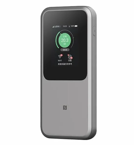 ZTE U50 Pro 5G Tragbarer WiFi 6 3600Mbps Hotspot-Router mit SIM-Kartensteckplatz 10000mAh 27W Schnellladung
