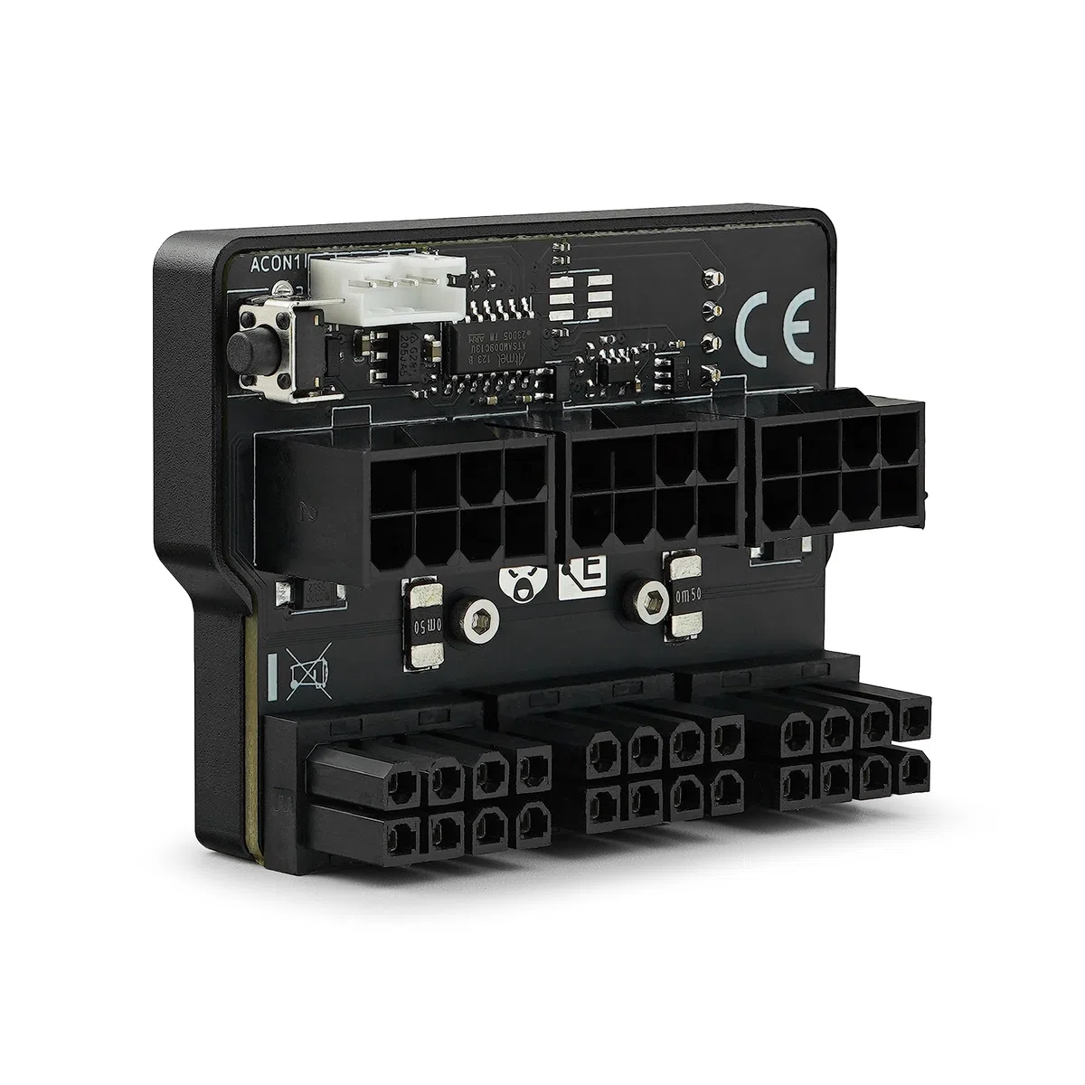 Thermal Grizzly - WireView - 3x8 Pin - Ausrichtung Normal - Messung des Stromverbrauchs von GPUs - OLED Display zur Anzeige der Leistungsaufnahme - PCIe-Stromanschluss