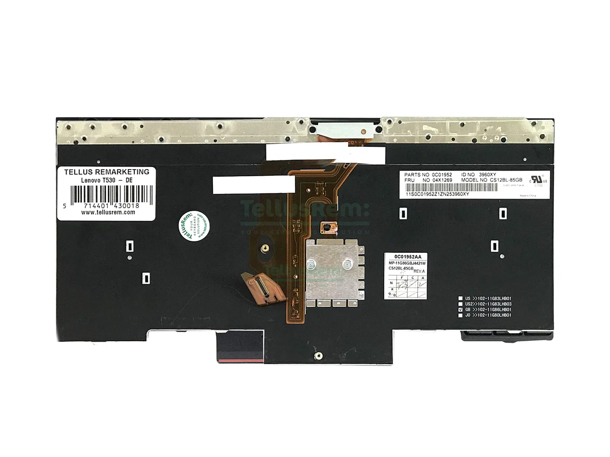 ersatztastatur Deutsche Nicht Hintergrundbeleuchtung für Lenovo Thinkpad T430 T430i T430s T430si T430U T530 T530i T530S W530 X13X X230 X230i X230it X230T