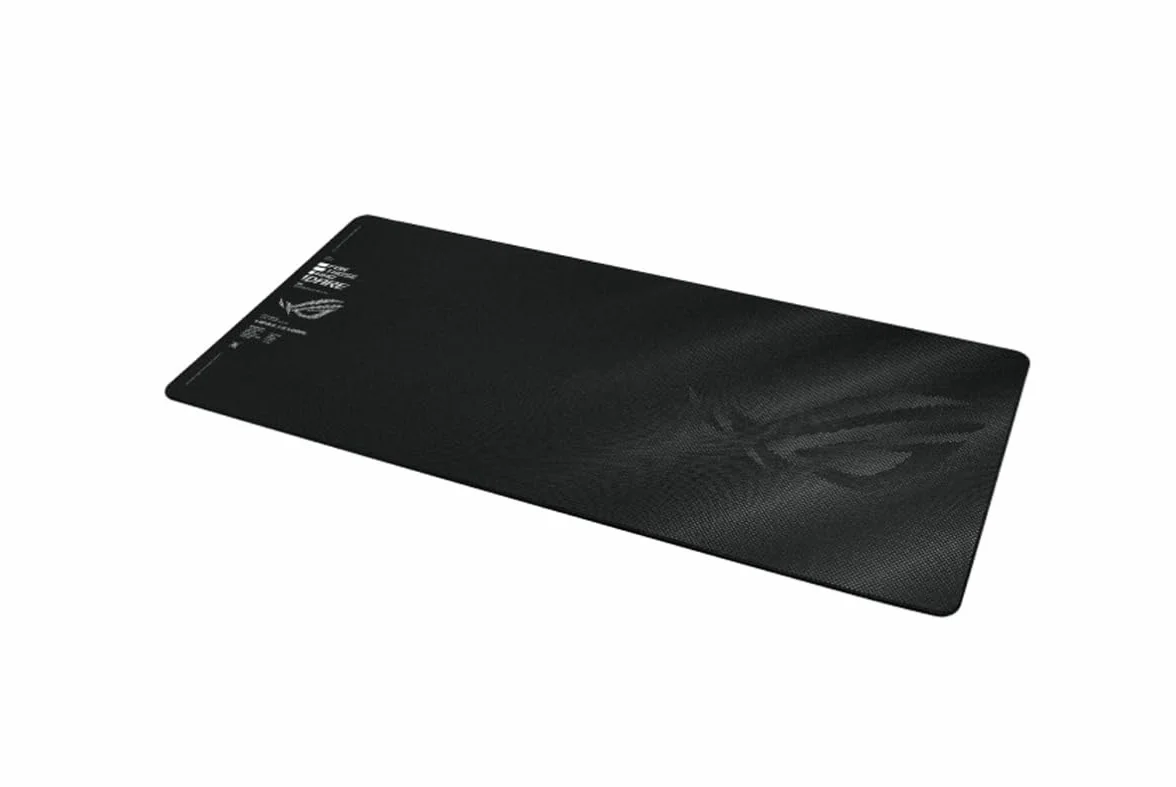 ASUS ROG Sheath II XXL Gaming-Mauspad (900 x 400 mm großes Mousepad, kühlendes Gewebe, optimierte Oberfläche für Esport und Gaming, ausfransungssichere, flach genähte Kanten, Schwarz)