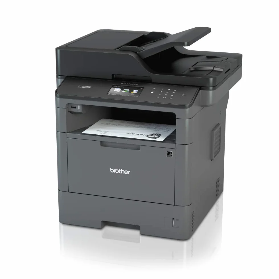 Brother DCP-L5500DN DCP A4 mono Laserdrucker (40 Seiten/Min., Drucken, scannen, kopieren, 1.200 x 1.200 dpi, Print AirBag für 200.000 Seiten)