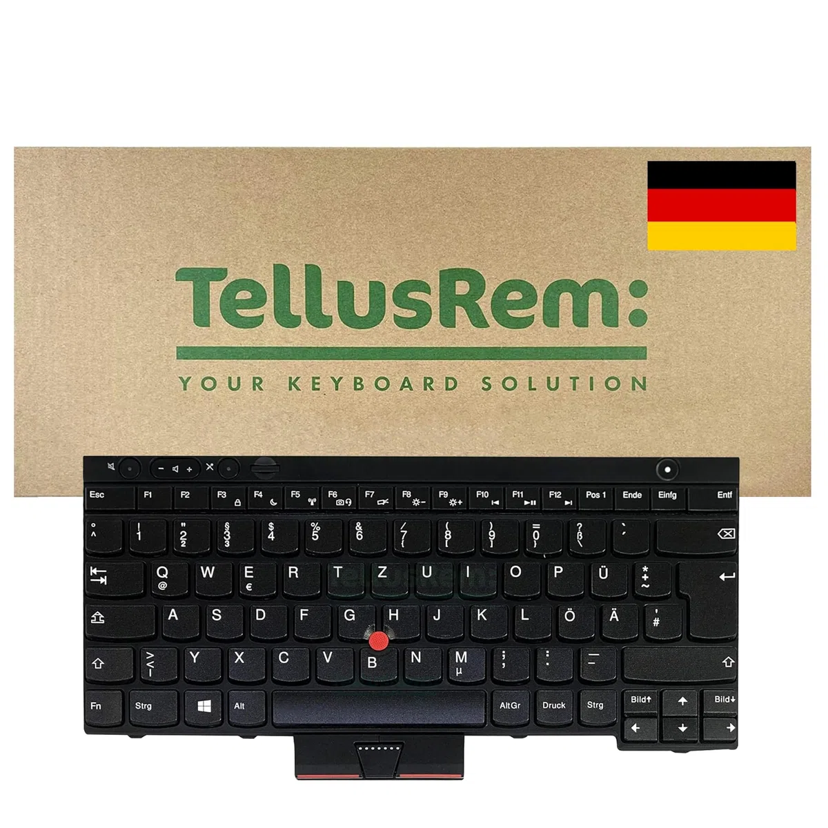 ersatztastatur Deutsche Nicht Hintergrundbeleuchtung für Lenovo Thinkpad T430 T430i T430s T430si T430U T530 T530i T530S W530 X13X X230 X230i X230it X230T