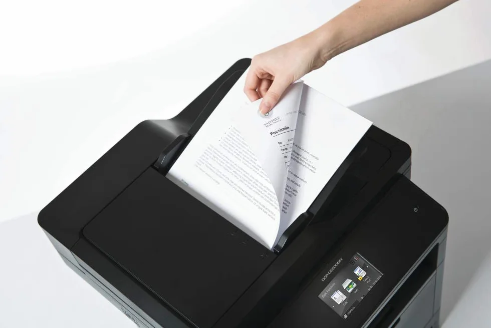 Brother DCP-L5500DN DCP A4 mono Laserdrucker (40 Seiten/Min., Drucken, scannen, kopieren, 1.200 x 1.200 dpi, Print AirBag für 200.000 Seiten)
