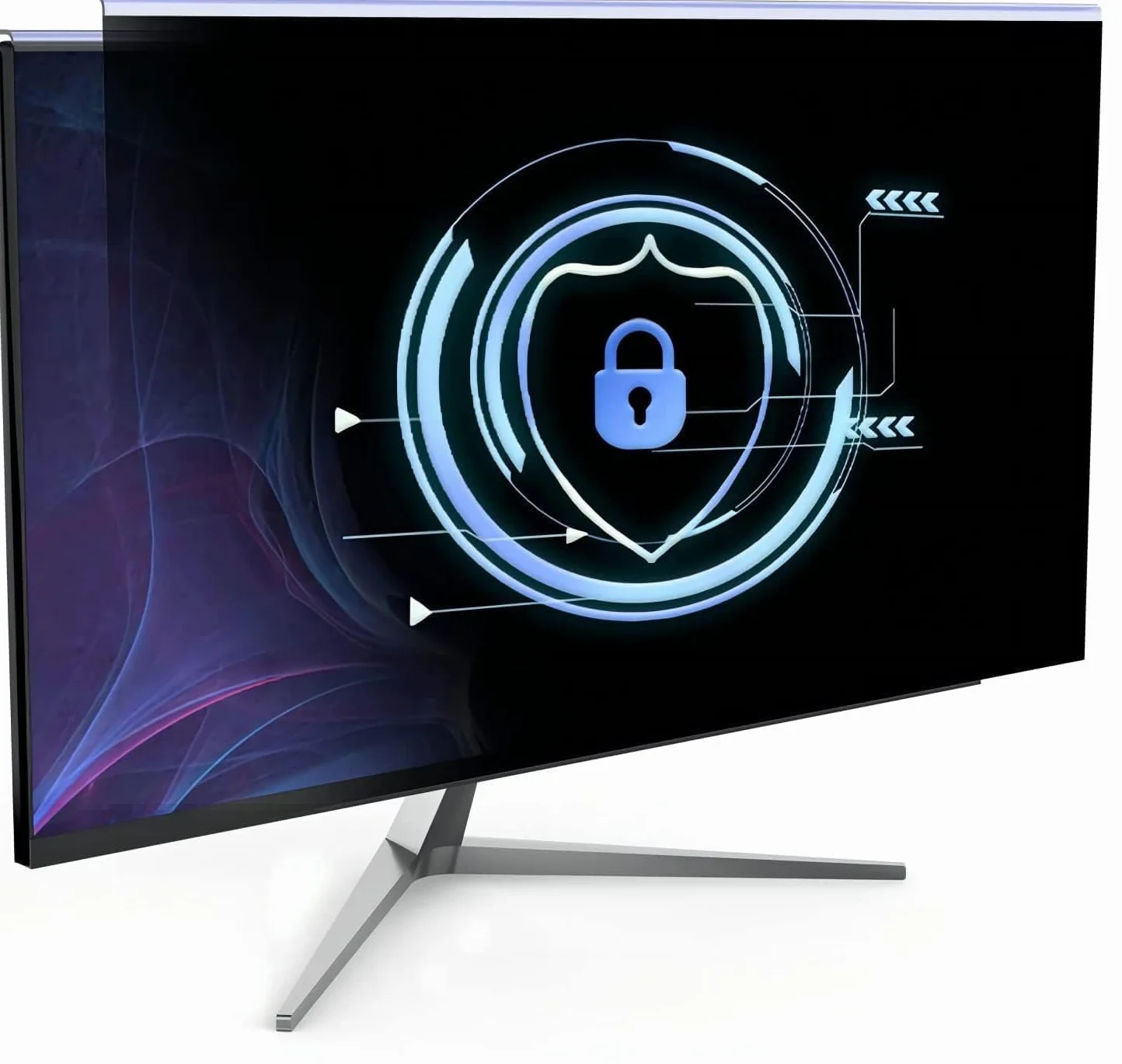 Blickschutzfolie 24 zoll 16:9 für Monitor Hängenden,Anti-Blaulicht 24" Sichtschutzfolie Bildschirm, Blendschutz Sichtschutz Monitor, Abnehmbar Computer Privacy Screen für Büro