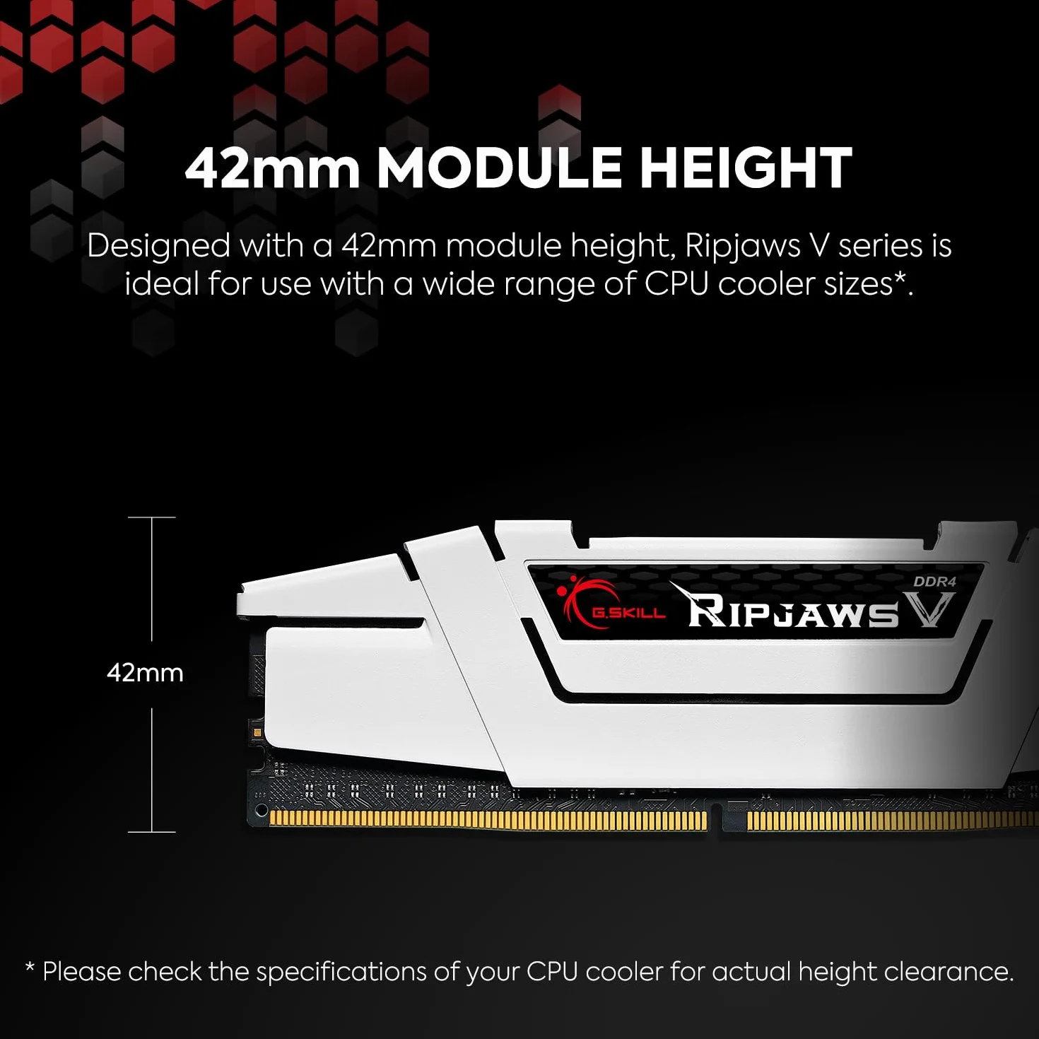 G.Skill Ripjaws V 32GB DDR4 K2 32GVKC 3600 (2x16GB) C16, F4-3600C16D-32GVKC