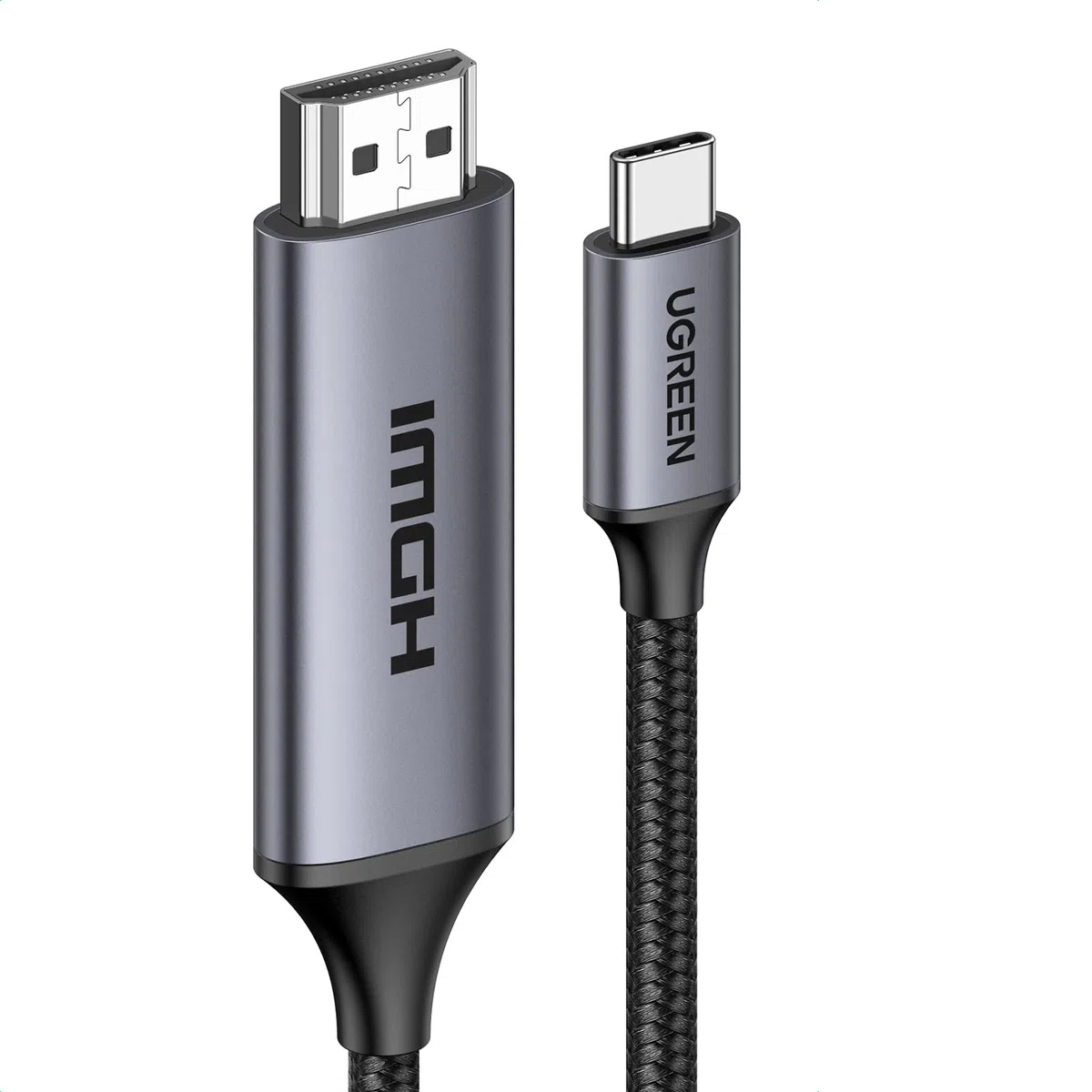 UGREEN USB C auf HDMI 2.1 Kable 8K@60Hz 4K@240Hz Type C auf HDMI Ultra-High-Speed-Kabel HDR HDCP 2.3 Thunderbolt 4/3 Kompatible mit iPhone 17, Mac mini M4, MacBook Pro/Air, iPad Pro, Galaxy S23(3M)