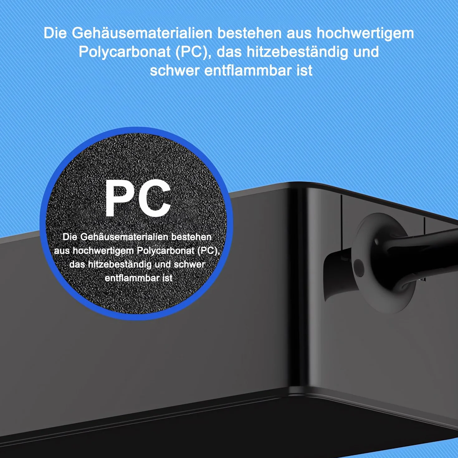 HKY 100W 90W DC 12V-24V KFZ USB C Netzteil, Type C Auto Ladegerät Adapter für Microsoft Surface Pro 9, Microsoft Surface Pro 11, Microsoft Surface book 4, Microsoft Surface Dock Type C kabel 2,6 Meter