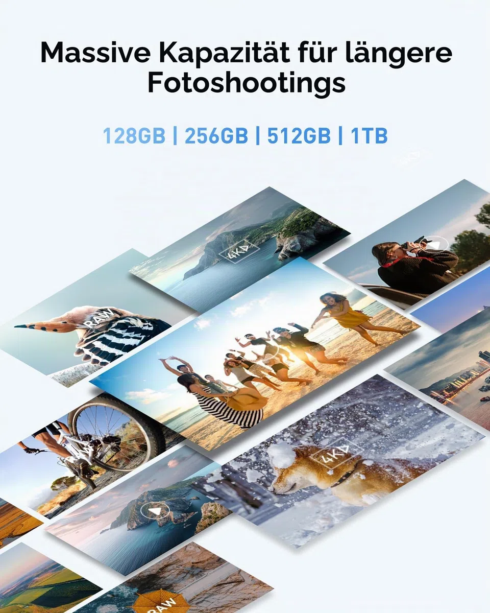 Lexar Professional 1066x SD Karte 128 GB, SDXC UHS-I Speicherkarte mit Einer Lesegeschwindigkeit von bis zu 160 MB/s, V30/U3/C10 für DSLR Kameras und HD Camcorder