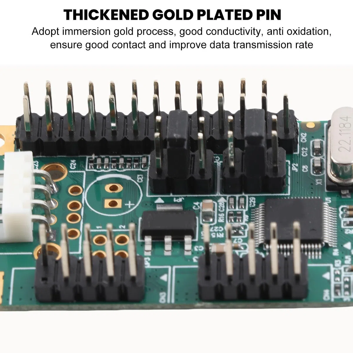 PCIe-Seriell-Parallel-Erweiterungskarte, Parallelport-Combo-Karte PCI-Express-Karte mit 2 Hochgeschwindigkeits-DP9-Pin, RS 232-Seriellports und Einem DP25-Pin-Parallelport, für