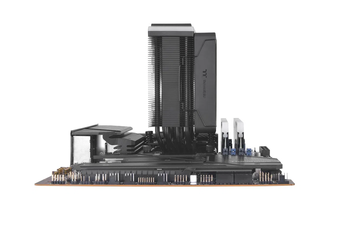 Thermaltake ASTRIA 400 ARGB CPU Kühler – Tower Luftkühler 120mm PWM, 6x6mm Direct Contact Heatpipes, 230W TDP, leise 26,8 dBA, 5V ARGB Sync, Intel LGA1851/1700, AMD AM5/AM4