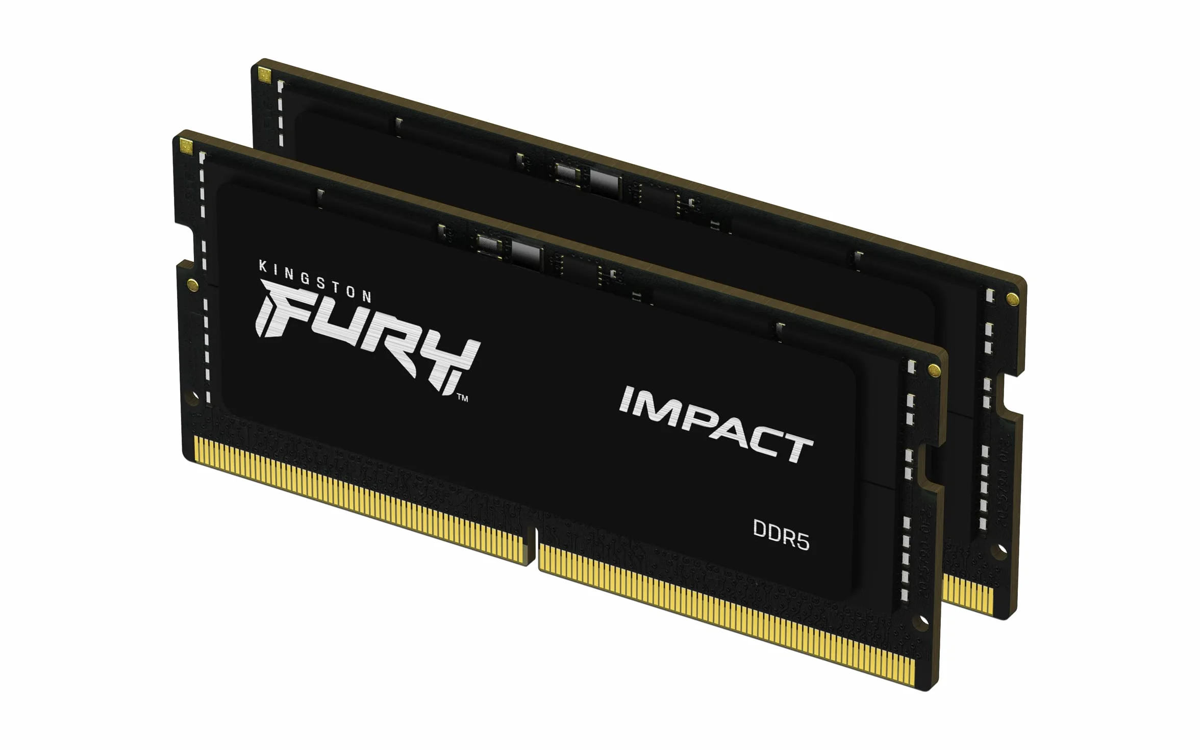 Kingston FURY Impact 64GB(2x32GB) 4800MT/s DDR5 CL38 SODIMM Gaming Speicher für Laptop Kit mit 2 - KF548S38IBK2-64