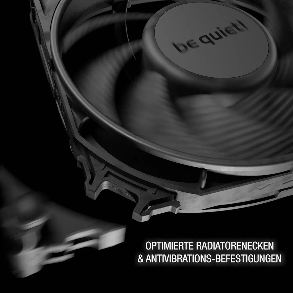 be quiet! Silent Wings Pro 4 140mm PWM Lüfter, optimierte Lüfterblätter, außergewöhnlich hohe Performance, Speed Switch für maximale PWM-Drehzahl, 6-Pol-Lüftermotor Fluid-Dynamic-Lager, Schwarz, BL099