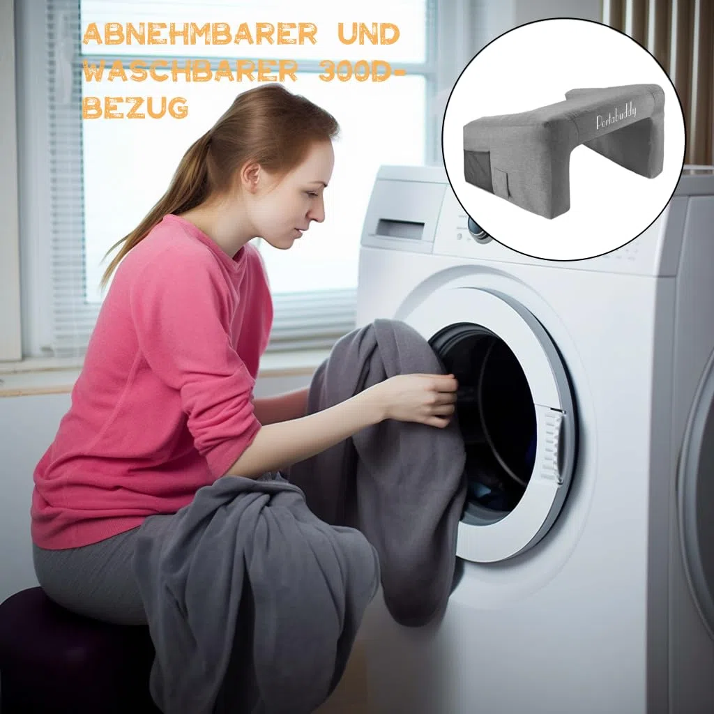 Aufblasbarer Gaming-Tisch für Bett und Sofa, ergonomisches Kissen-Desk mit geneigter Fläche, tragbarer Luft-Tisch mit Seitentasche, 300D Oxford-Gewebe für Laptop, Handy und Lesen