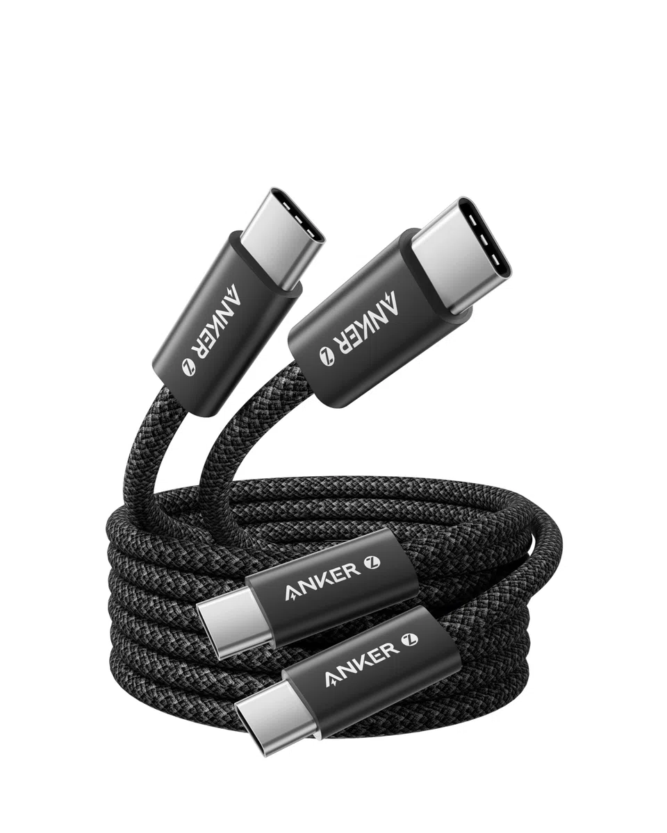 Anker 240W USB C Kabel [2 Stück 1,8m]+Anker 45W USB C Ladegerät